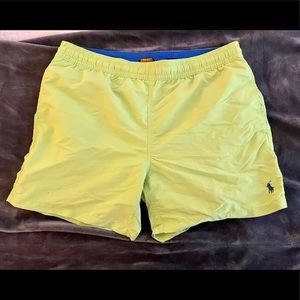 Polo mens swimsuit medium (neon green)
